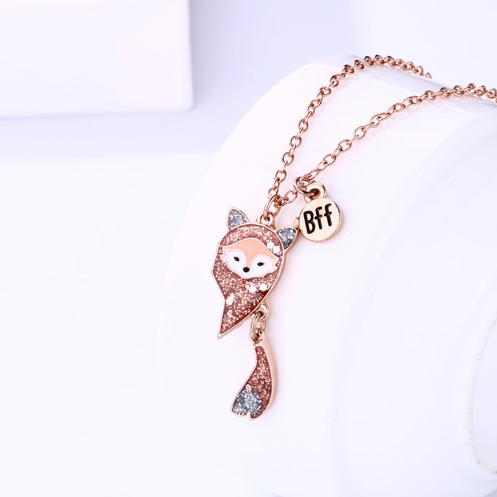 Best Friends Fox Pendant Necklace Stornfield