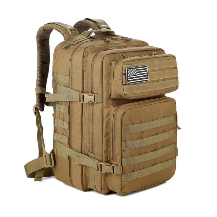 Tactical Backpack with Modular Compartment System and Reinforced Carry Handle Stornfield