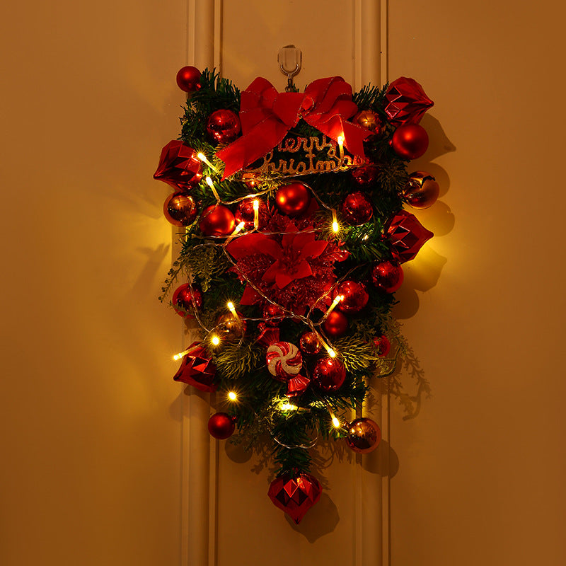 Festive Christmas Wreath Decoration Stornfield
