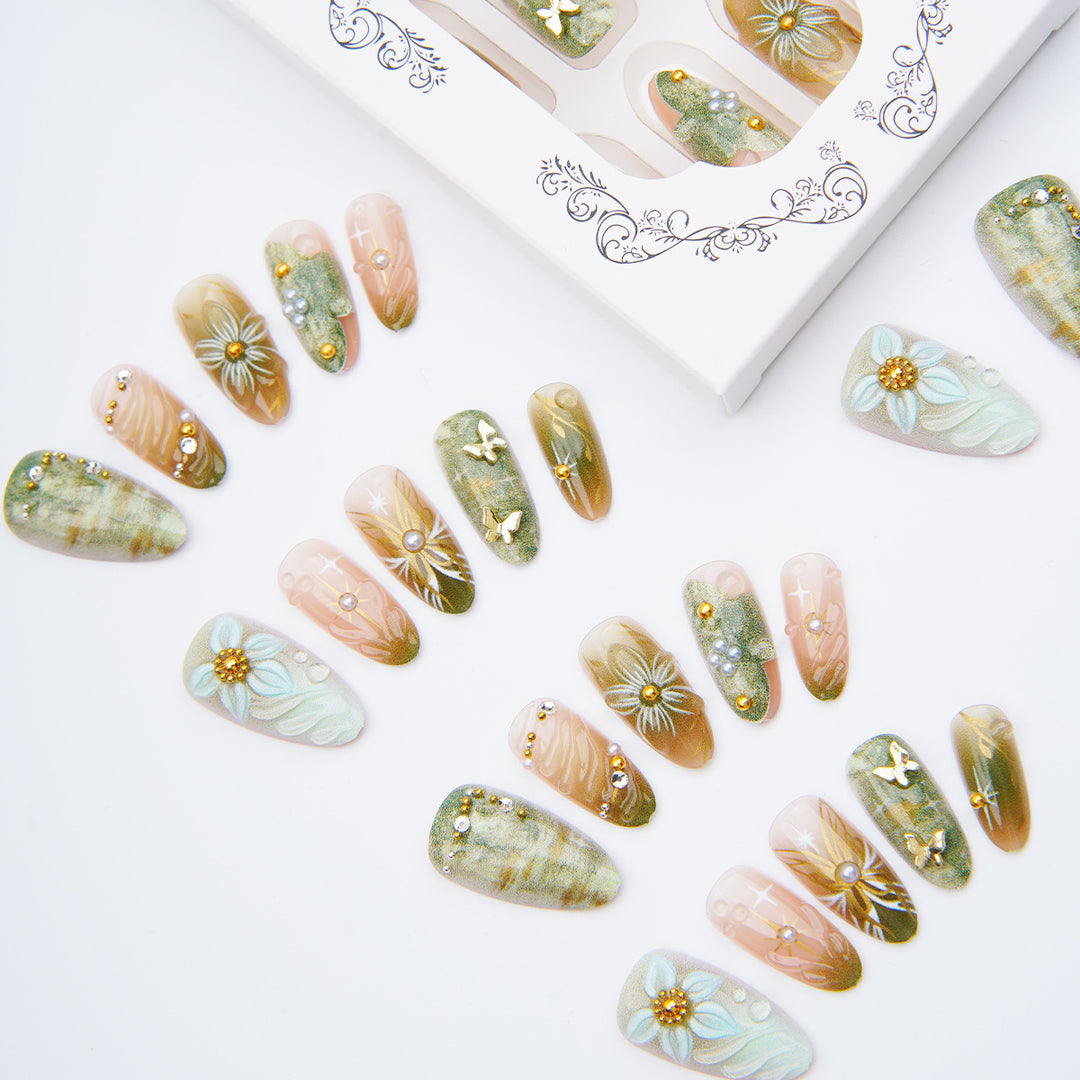 Glamorous Asian Art Nail Collection Stornfield