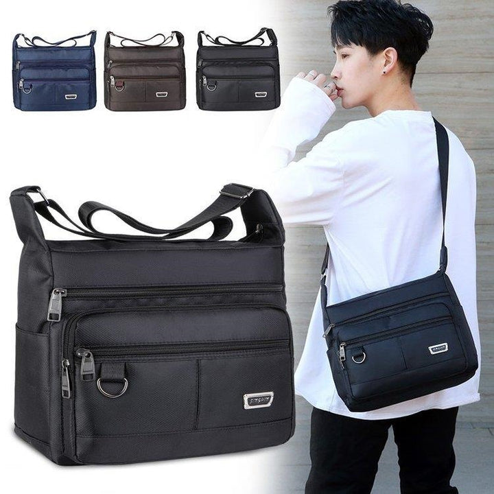 Practical Crossbody Bag With Multifunctional Compartment System Stornfield