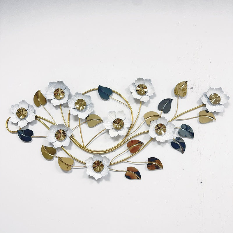 Floral Metal Wall Art Decor Stornfield