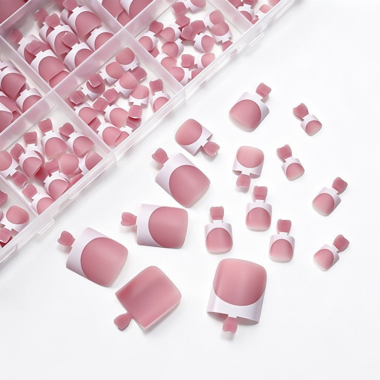 Premium Quality French Tip Press-On Nails Stornfield
