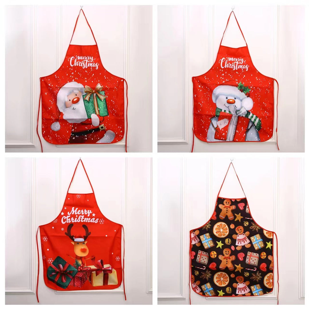 Festive cooking apron with Christmas motif Stornfield