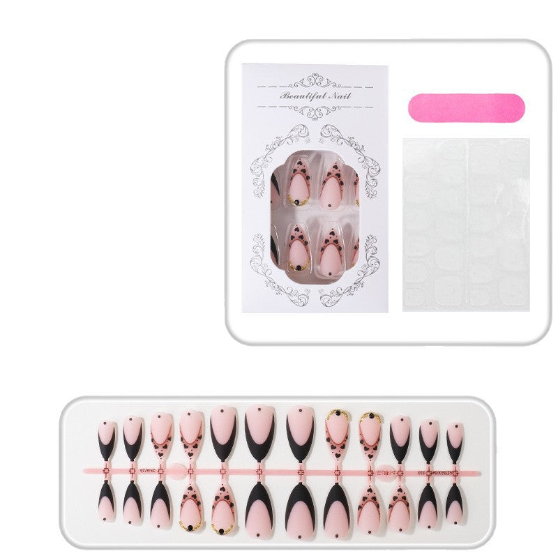 Unique Elegant Press-On Nail Tips Set Stornfield