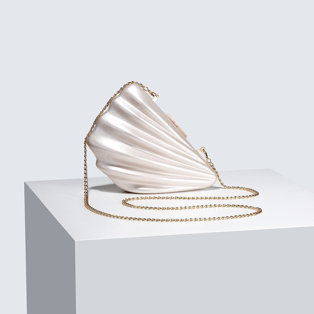 Vintage Shell Clutch