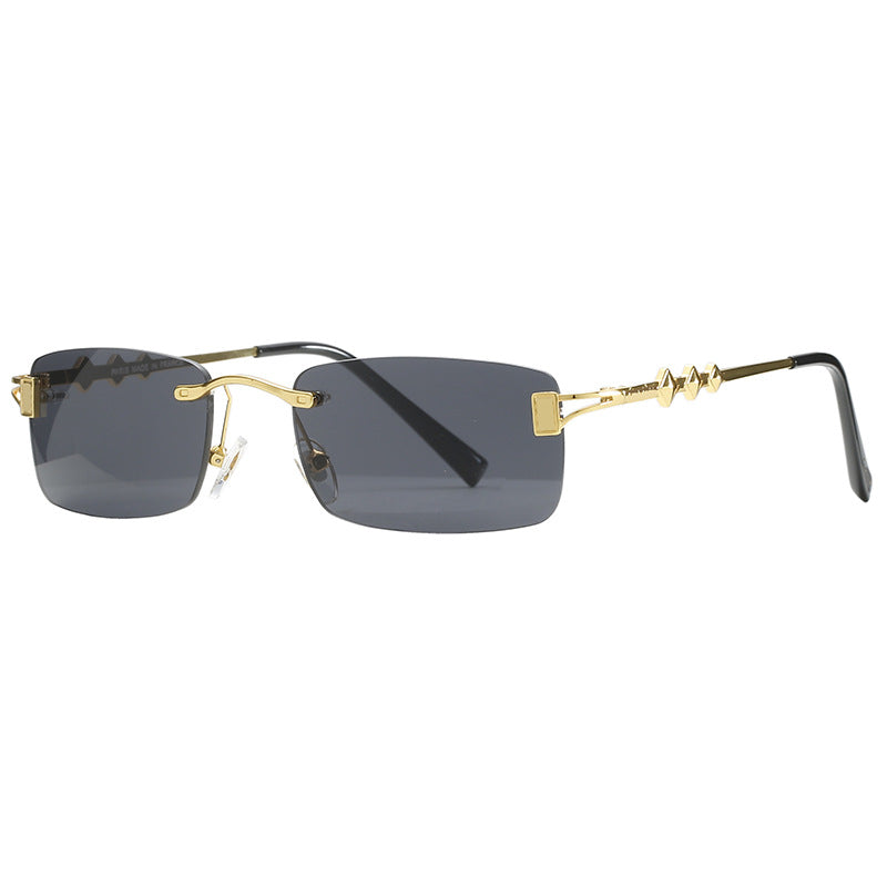 Women’s stylish retro sunglasses with luxurious metal frame and polarized lenses Stornfield