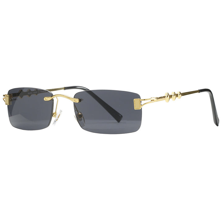 Women’s stylish retro sunglasses with luxurious metal frame and polarized lenses Stornfield