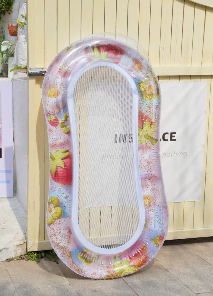 Women's Inflatable Swimming Ring with Watermelon Design Stornfield