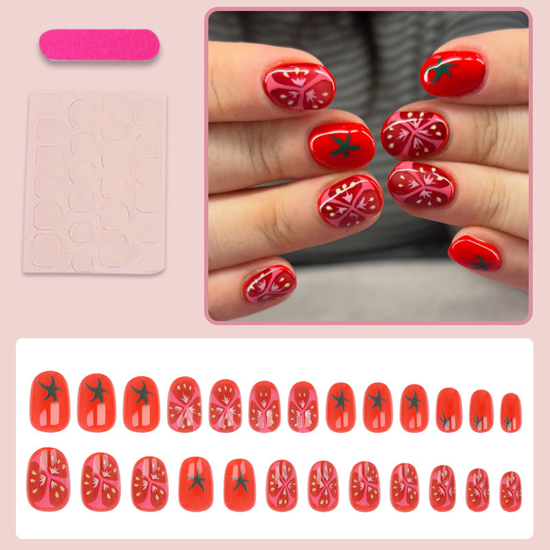 Nail art set with floral and creative design Stornfield