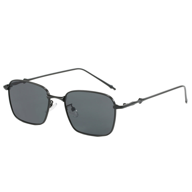 Women elegant square sunglasses with high-quality metal frame Stornfield