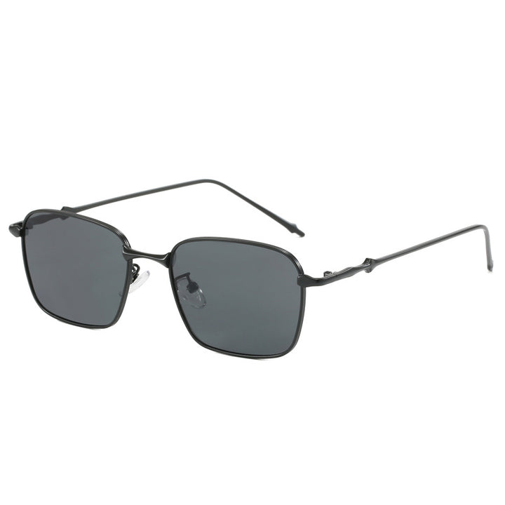 Women elegant square sunglasses with high-quality metal frame Stornfield