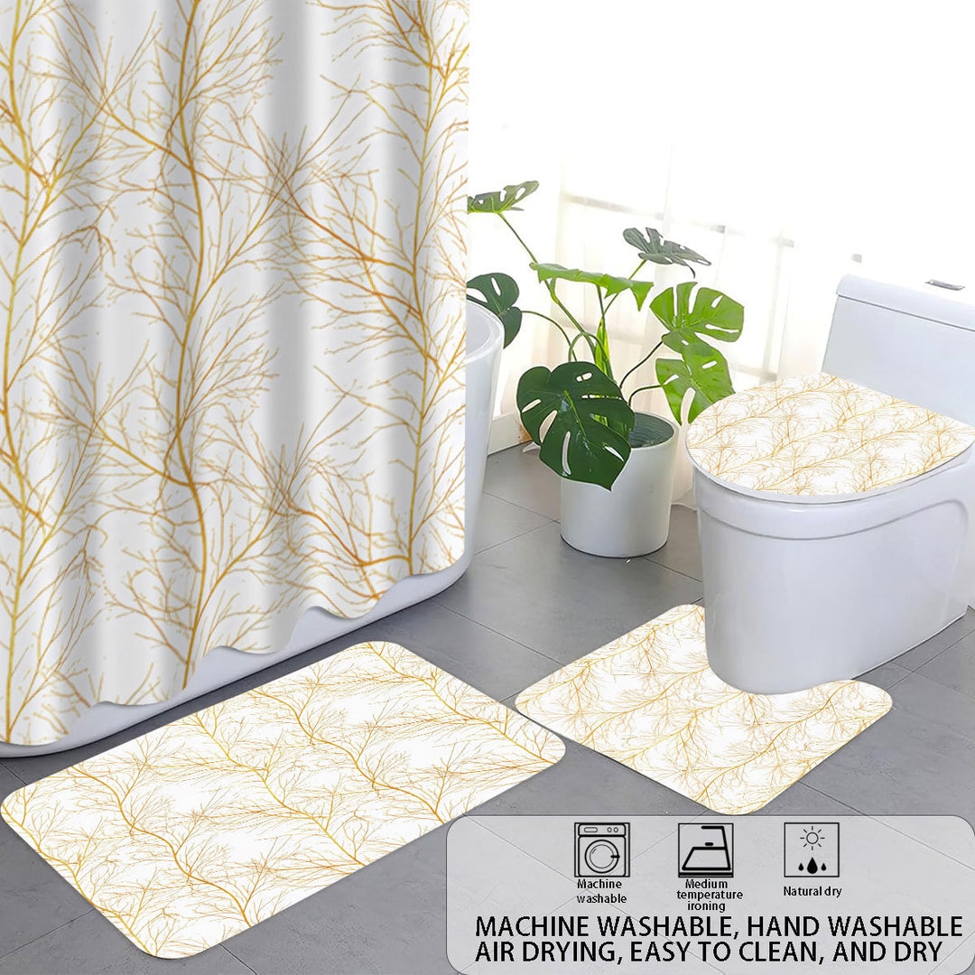 Digital Botanical Bathroom Décor Set Stornfield