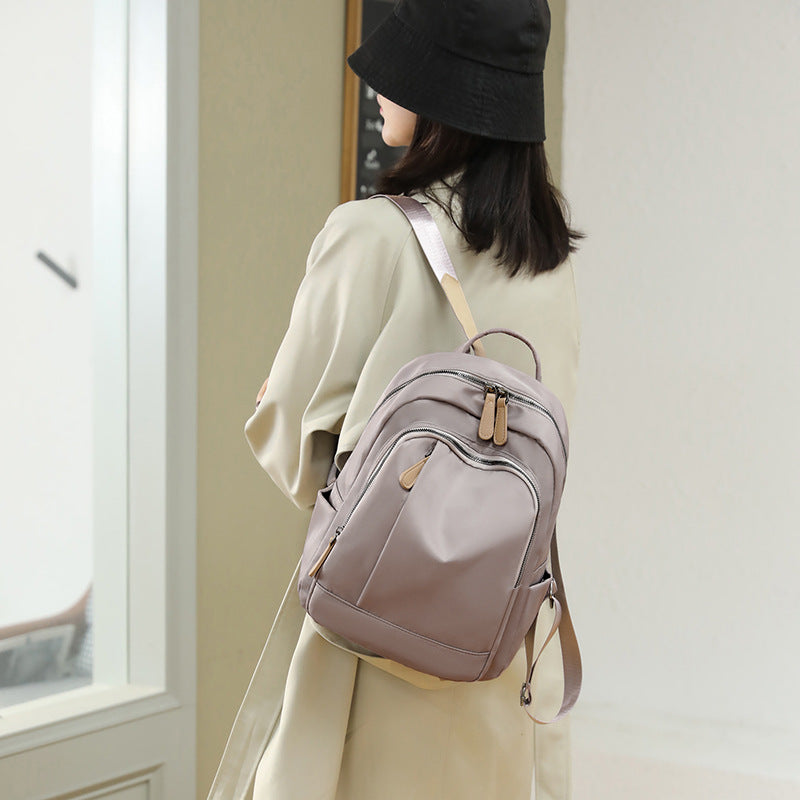 Sleek Multi-Pocket Nylon Backpack Stornfield