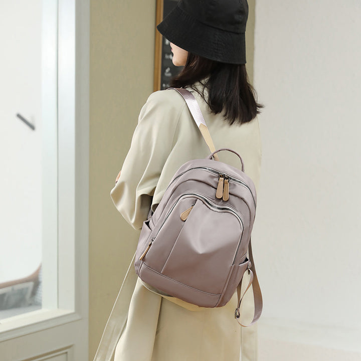 Sleek Multi-Pocket Nylon Backpack Stornfield