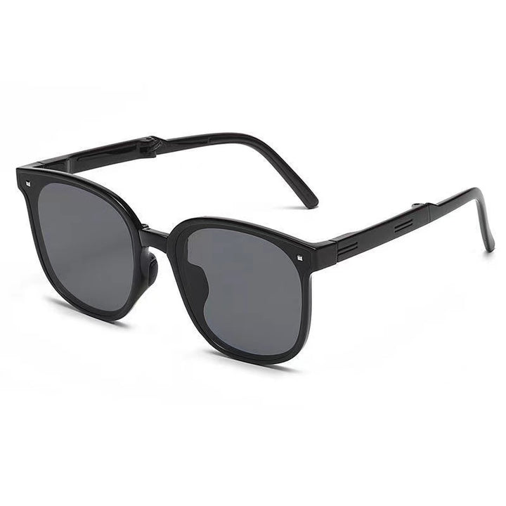 Ladies trendy sunglasses with unique facet frame Stornfield