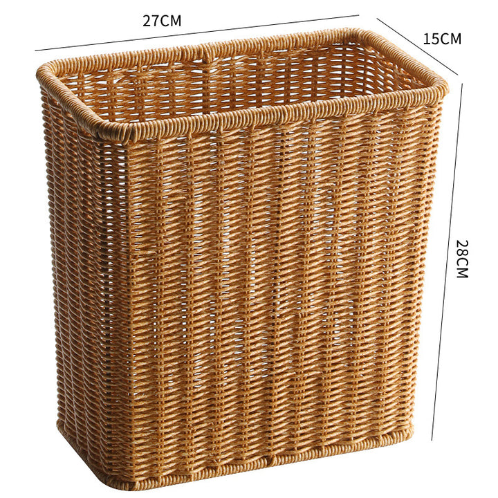 Unisex Rectangular Woven Waste Bin Stornfield