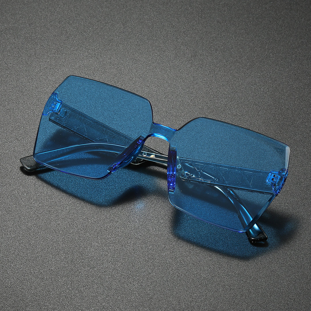 Luxurious Oversized Hexagonal Sunglasses Stornfield