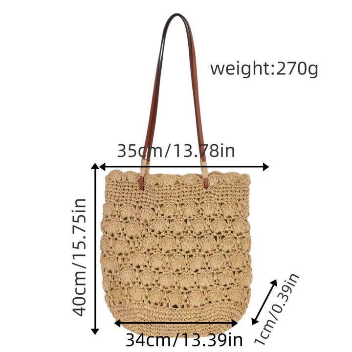 Hand-crocheted beach bag Stornfield