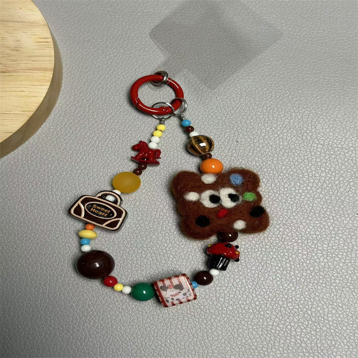 Playful Food-Themed Charm Keychain Stornfield