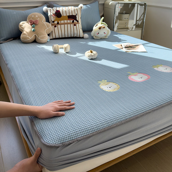 Decorative Embroidered Mattress Cover