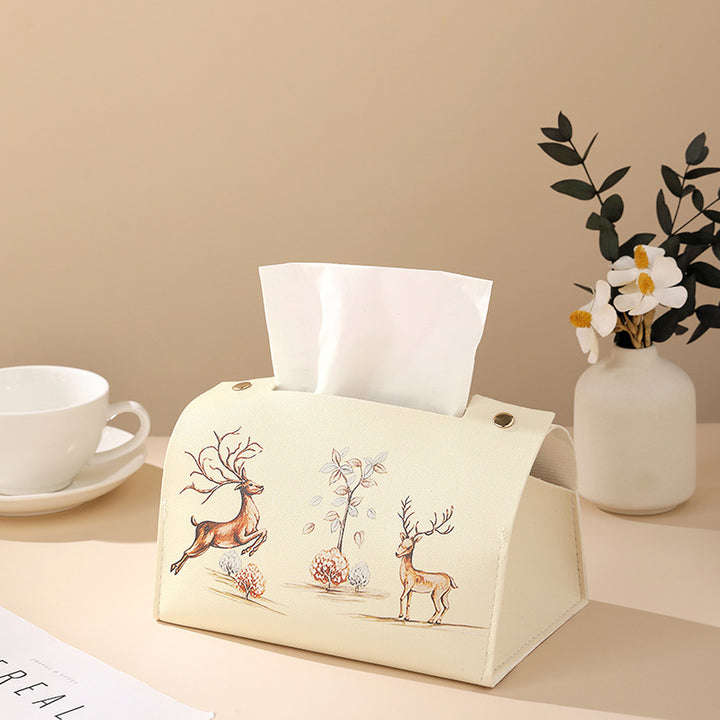 Artistic Floral Tissue Box Cover Stornfield