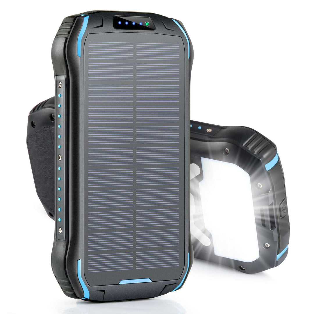 Solar Powerbank with Waterproof Housing and SOS Function Stornfield