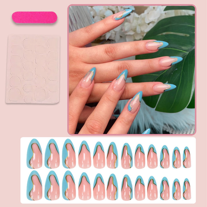 Creative Art Nails with Unique Geometric Accents Stornfield
