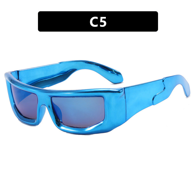 Ladies Sporty Sunglasses with Stylish Metal Frame Stornfield