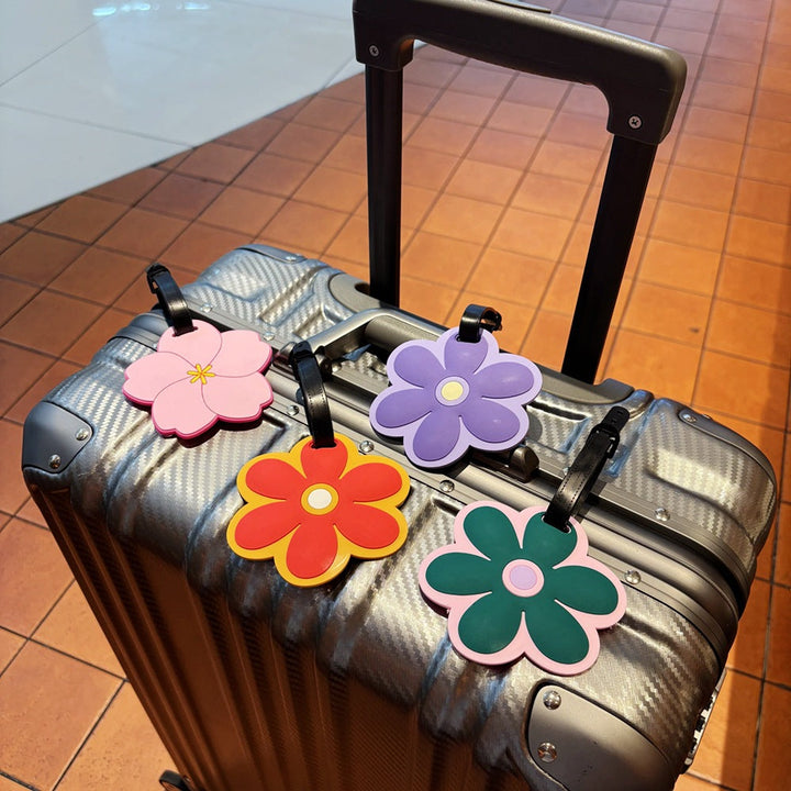 Floral Silicone Luggage Tag Stornfield