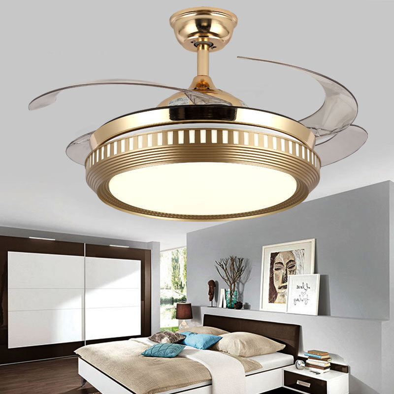Contemporary Ceiling Fan Light Fixture