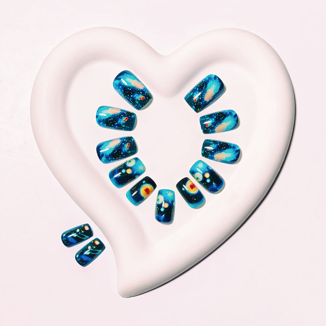 Artificial nails in galactic space design Stornfield