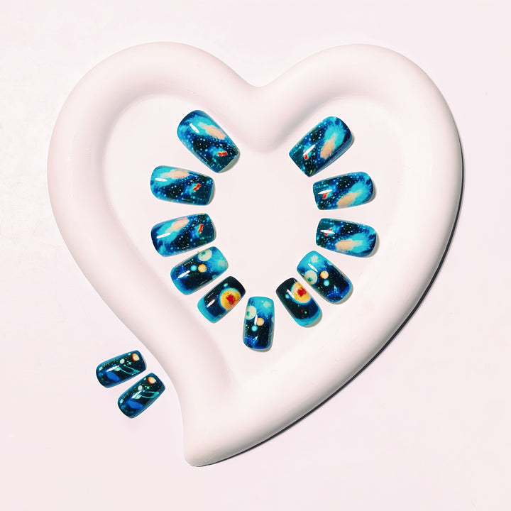 Artificial nails in galactic space design Stornfield
