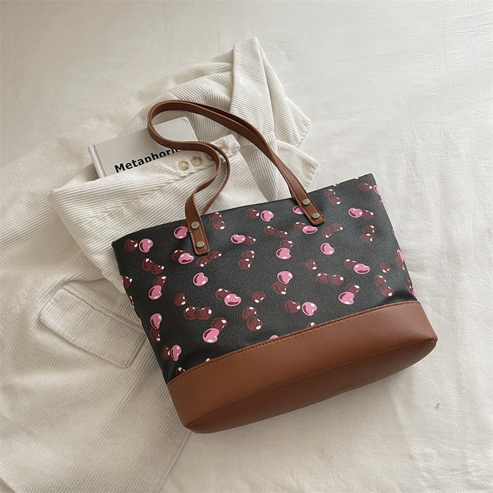 Playful Printed Canvas Tote Bag Stornfield