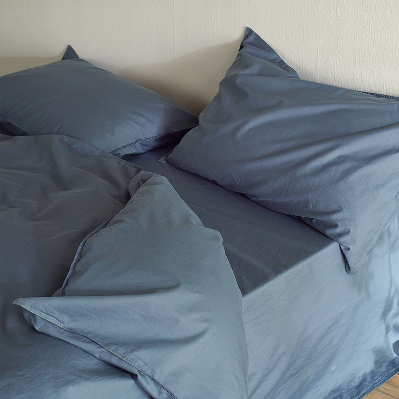 Washed Linen Duvet Cover and Pillowcase Set
