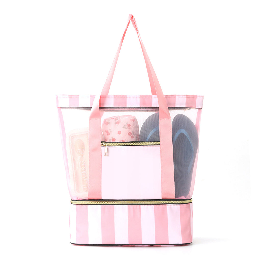 Beach bag with see-through design and large storage Stornfield