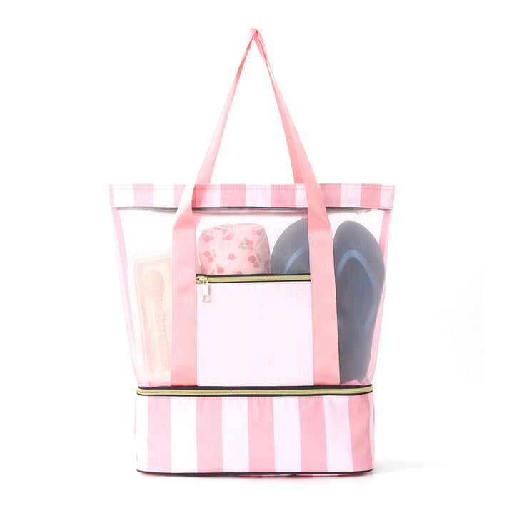 Beach bag with see-through design and large storage Stornfield