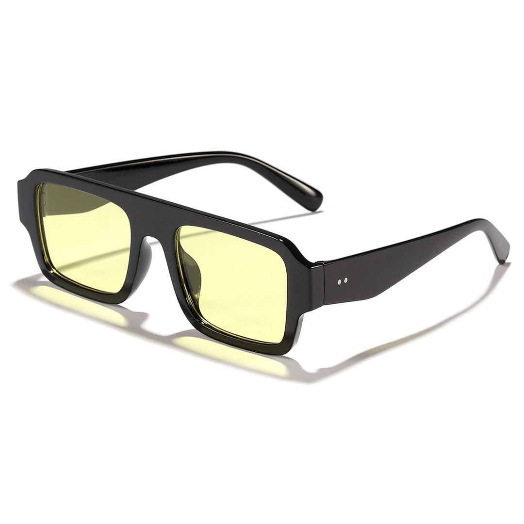 Women's modern square sunglasses with sturdy plastic frame Stornfield