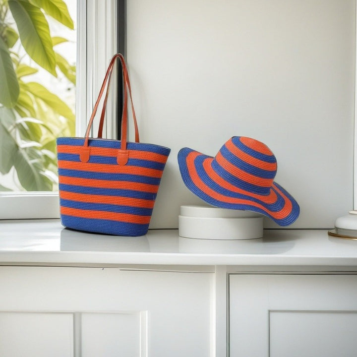 Beach bag and sun hat Stornfield