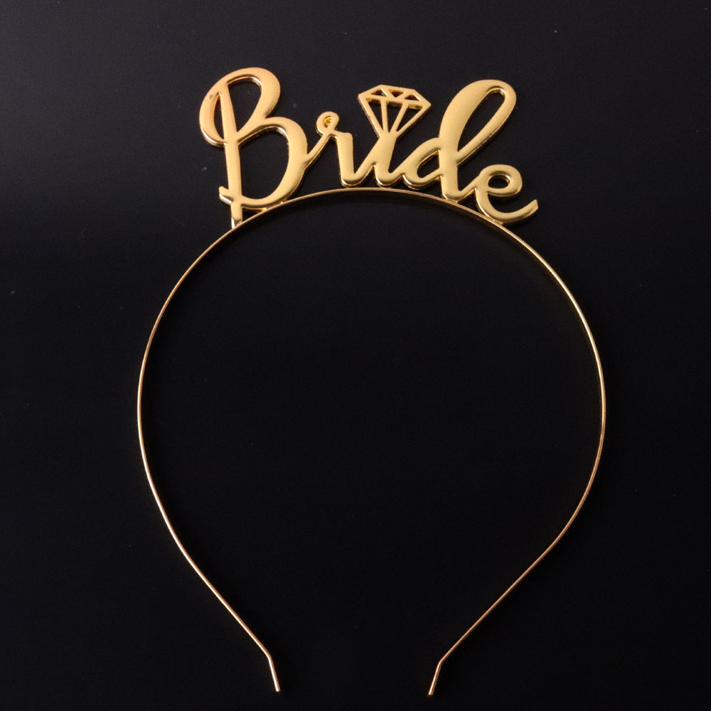 Women's Headband with "Bride" Inscription Stornfield