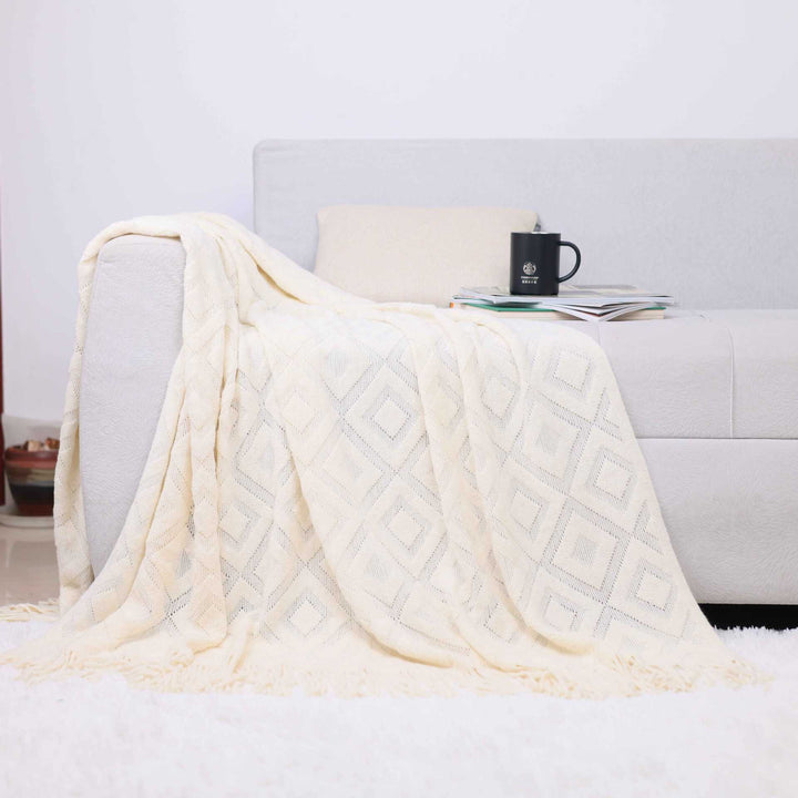 Cozy Knit Throw Blanket Stornfield