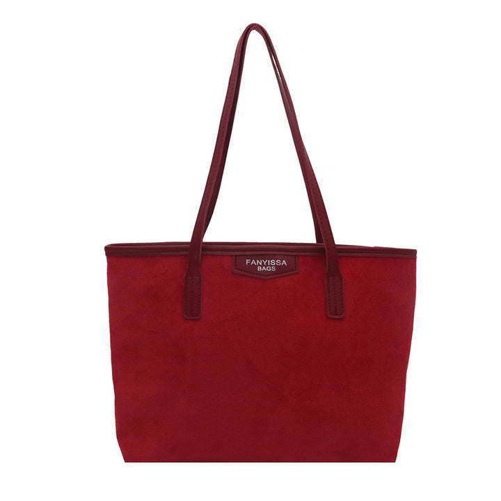 Classic Suede Tote Bag