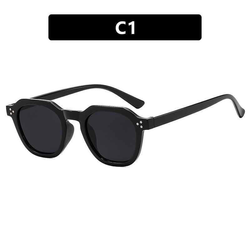 Ladies fashionable sunglasses in trendy hexagon design Stornfield