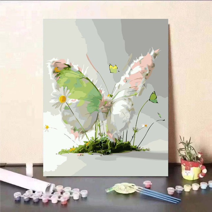 Floral Fantasy Paint by Numbers Wall Art Stornfield