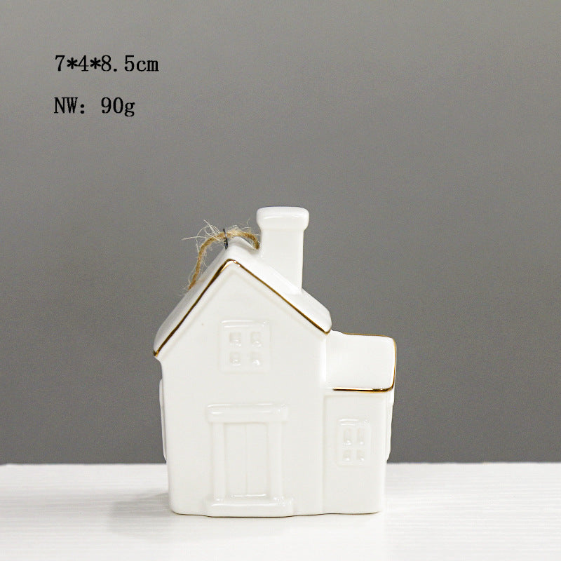 Decorative House-Shaped Ceramic Stornfeild