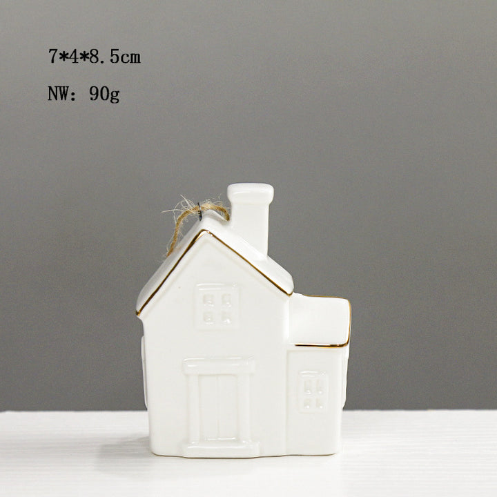 Decorative House-Shaped Ceramic Stornfeild