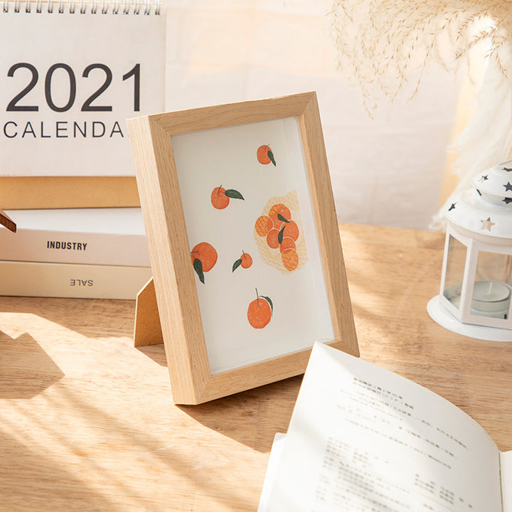 Solid Wood Photo Frame for Home Decor