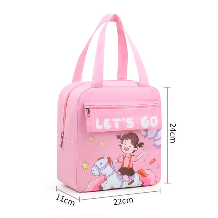 Cartoon-Themed Insulated Lunch Bag Stornfield