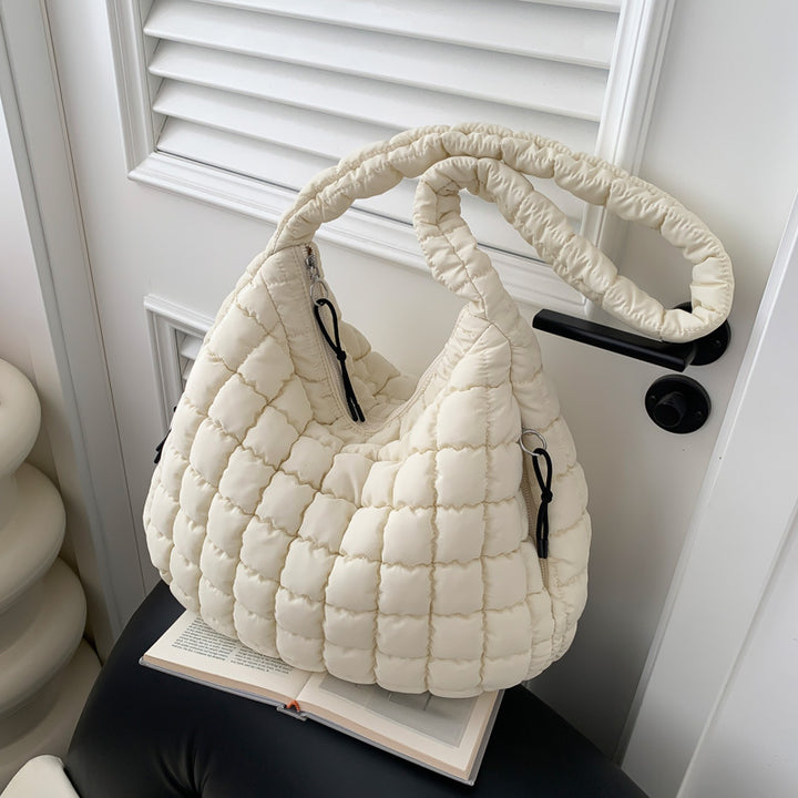 Quilted Casual Hobo Bag