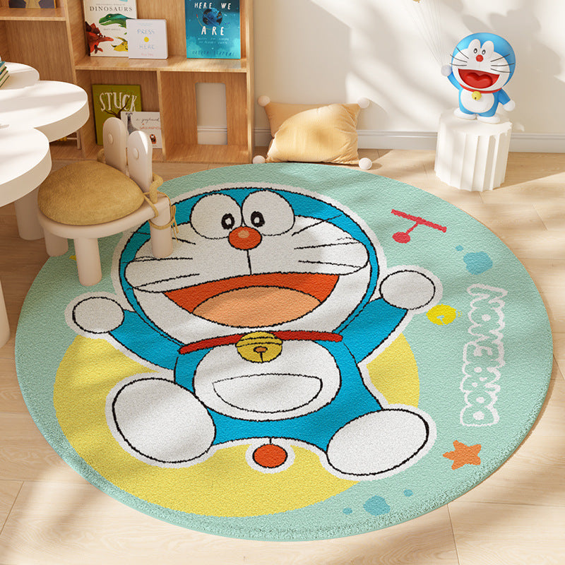 Playful Cartoon Character Area Rug